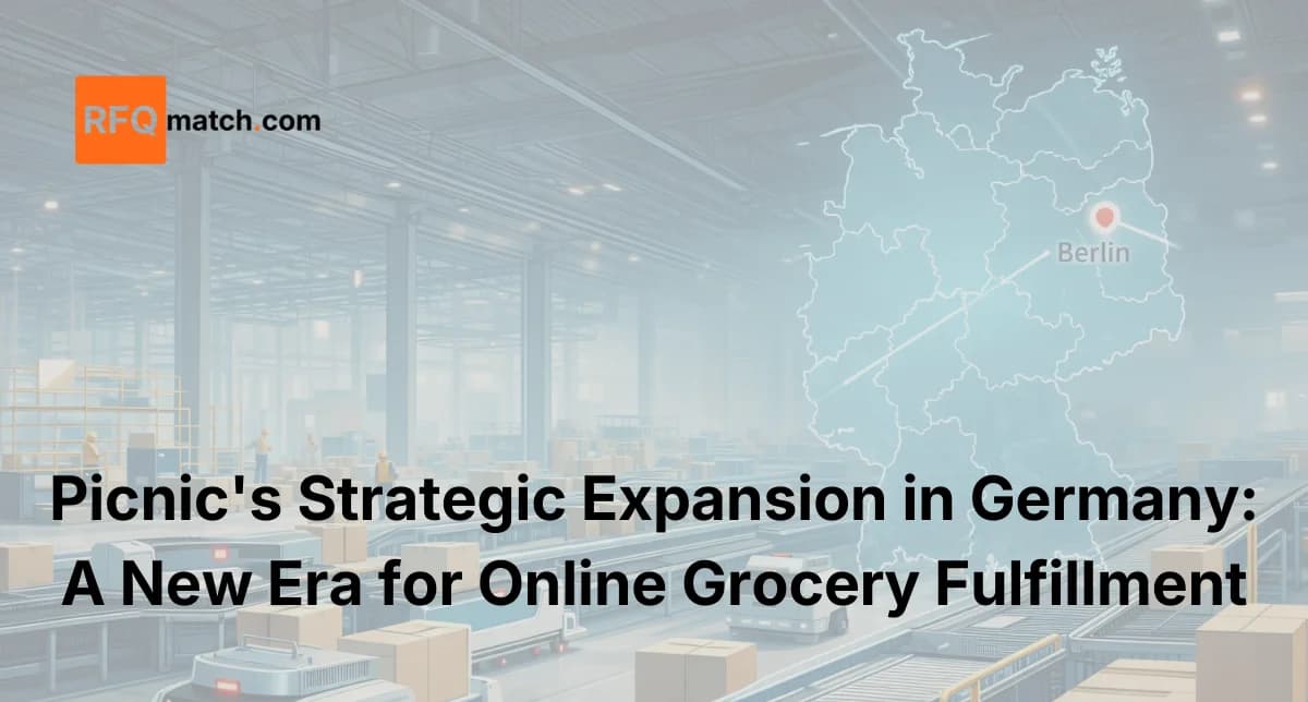 Picnic's Strategic Expansion in Germany: A New Era for Online Grocery Fulfillment