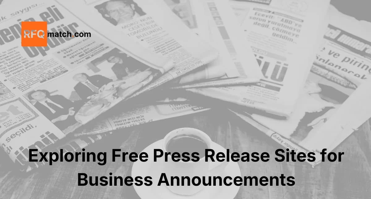 Exploring Free Press Release Sites for Business Announcements