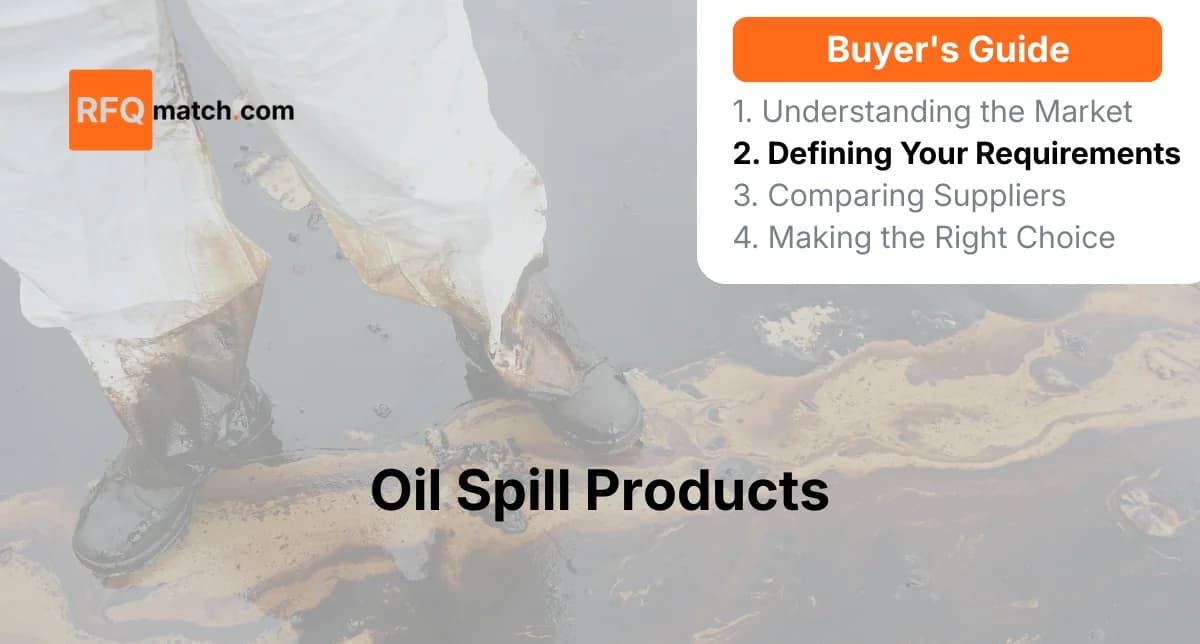 Oil Spill Cleanup Products RFQ Guide: Strategic Procurement