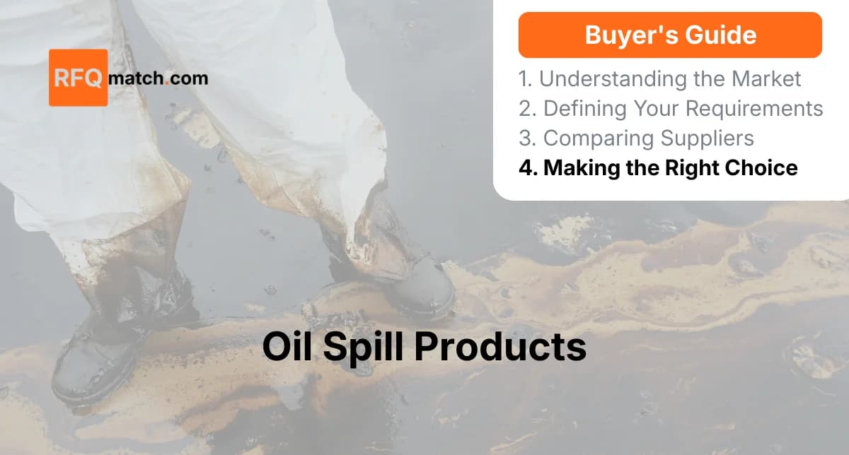 Oil Spill Cleanup Solutions: Decision Framework Guide