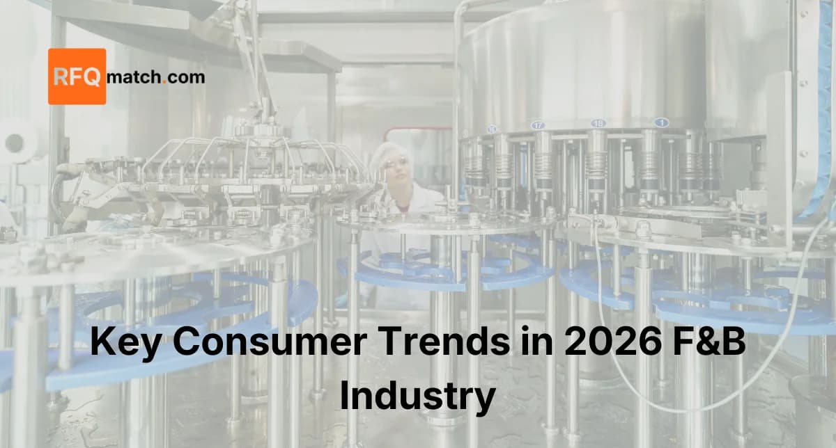 Key Consumer Trends in 2026 F&B Industry