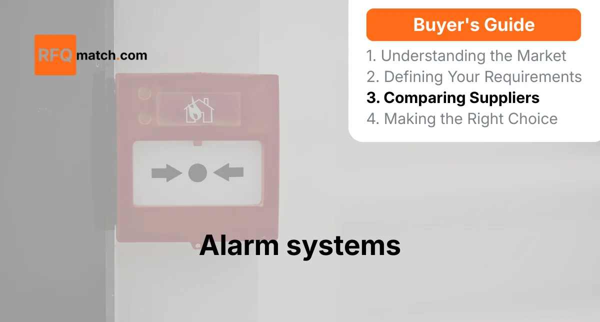 Alarm System Supplier Evaluation: Criteria & Metrics