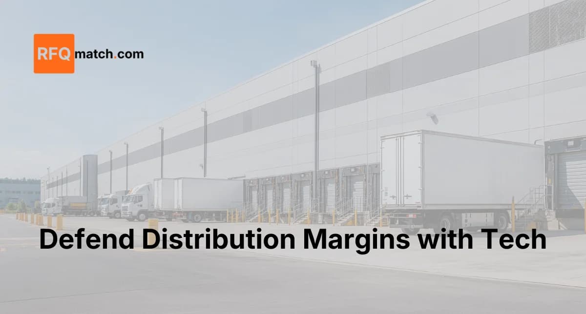Defend Distribution Margins with Tech