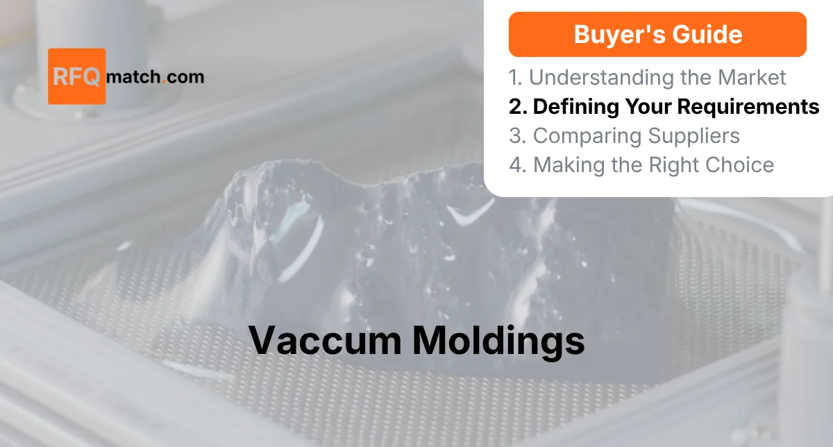 RFQ Readiness for Vacuum Moldings: A Precise Guide