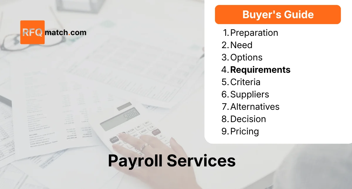 RFQ Readiness for Payroll Services: A Comprehensive Buyer's Guide