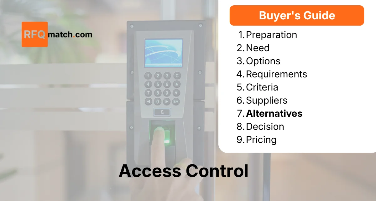 Comparing Access Control Options: Making the Final Choice