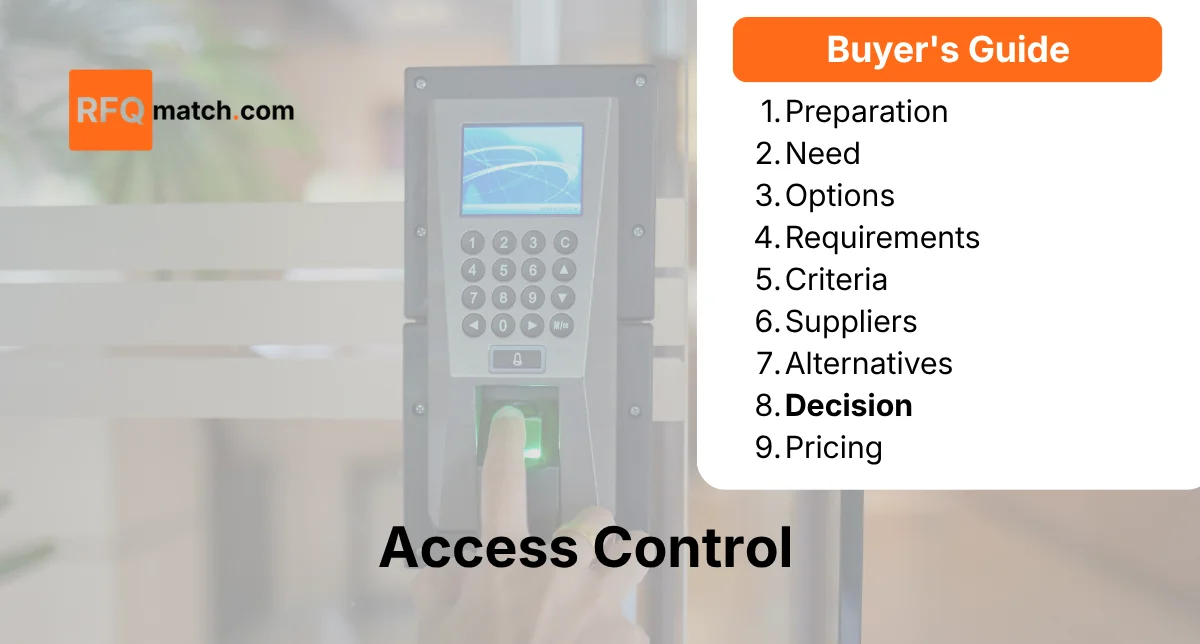 Access Control Decision: Simplifying the Choice