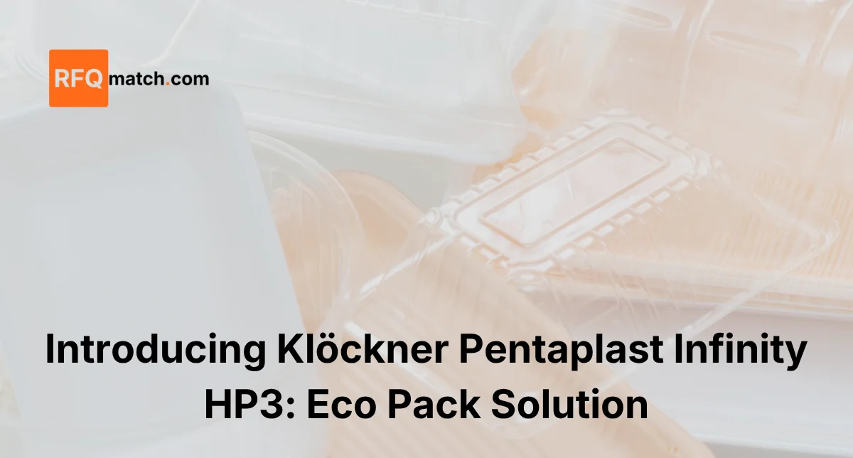 Introducing kp Infinity HP3: Eco Pack Solution