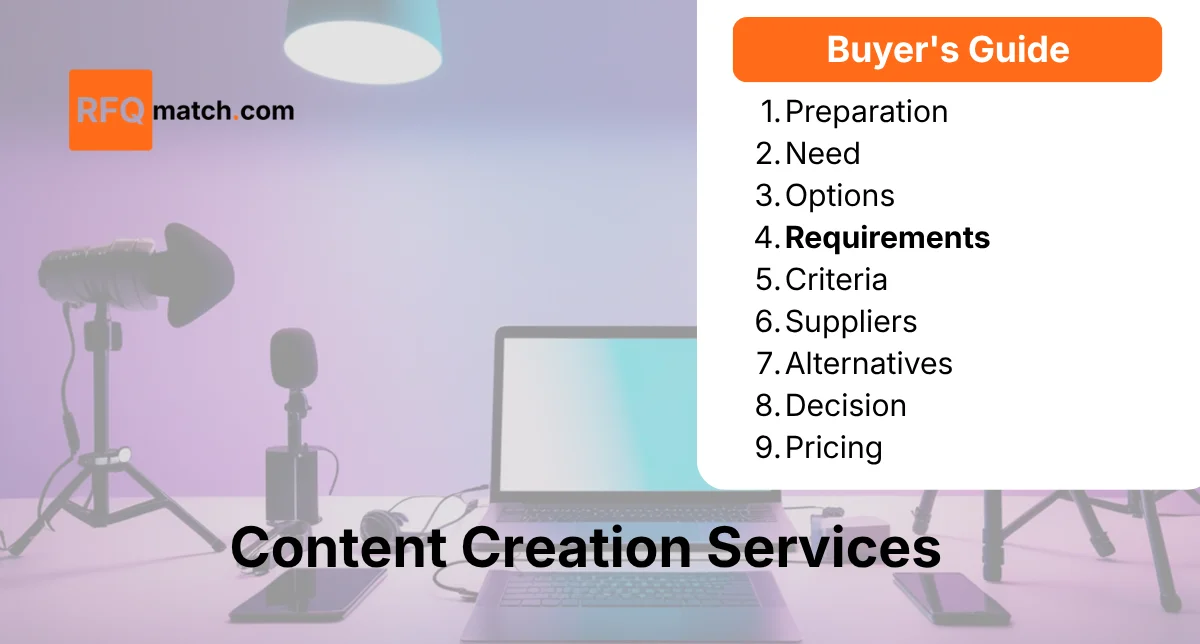 RFQ Readiness Guide for Content Creation Procurement