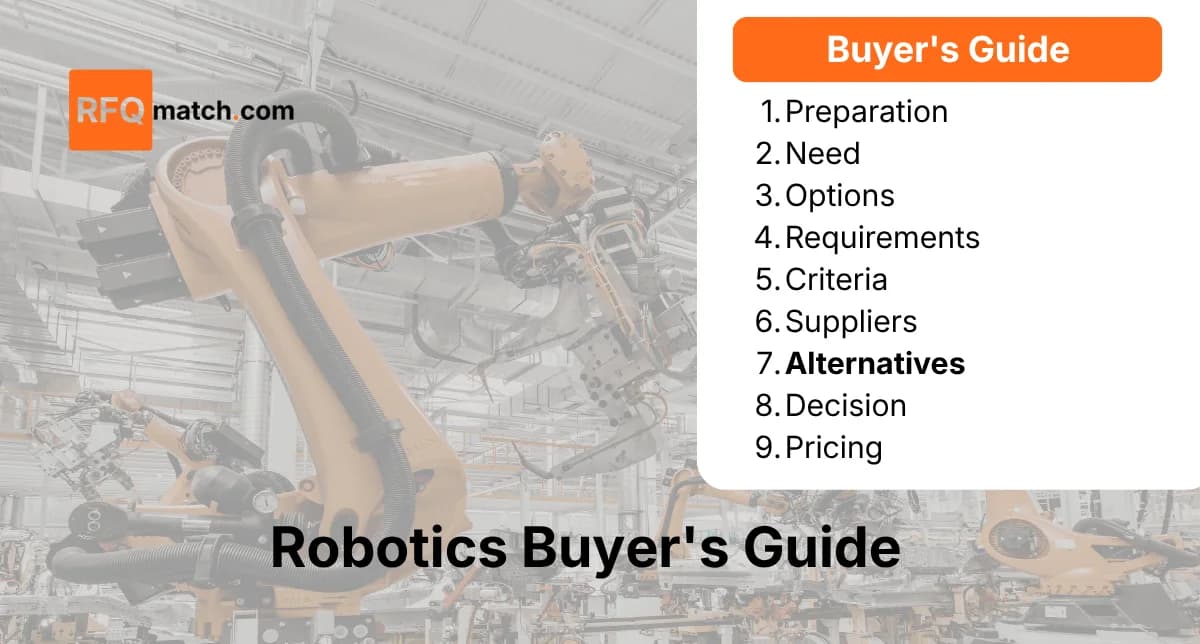 The Robotics Comparison Guide: Final Selection