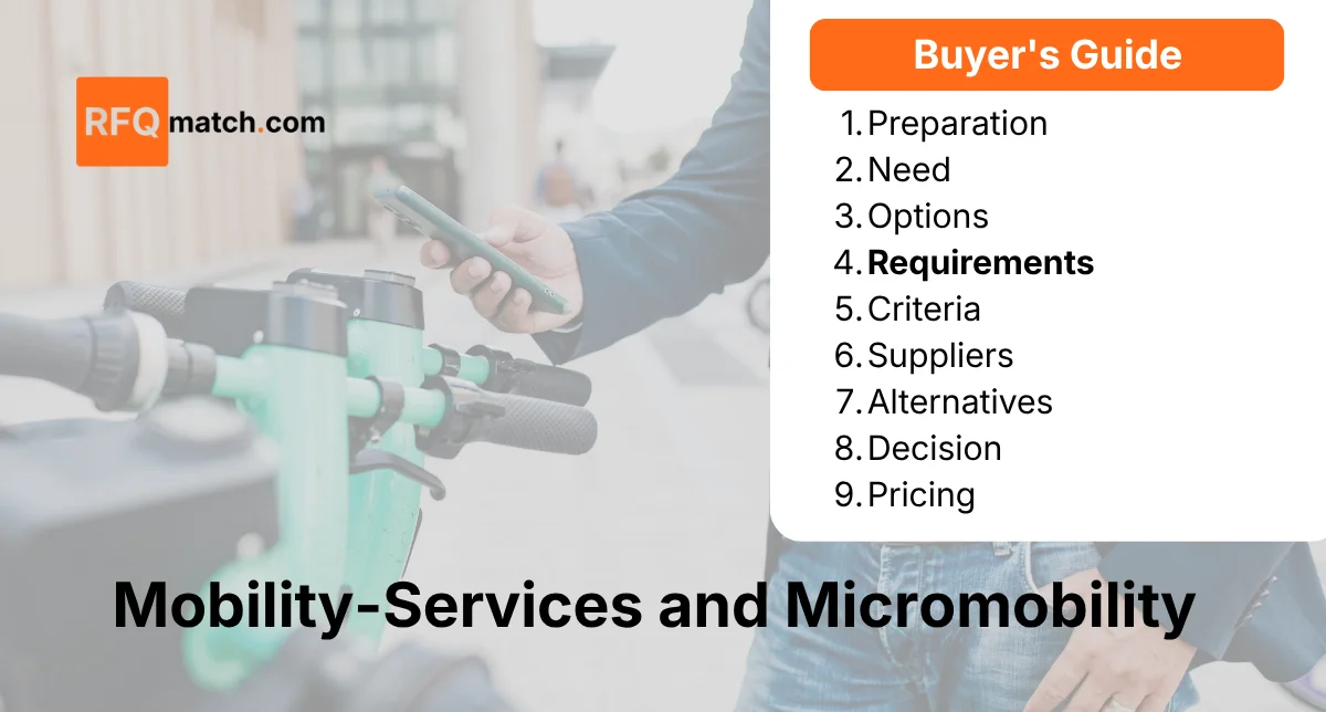 RFQ Readiness for Mobility-Services and Micromobility: A Comprehensive Guide