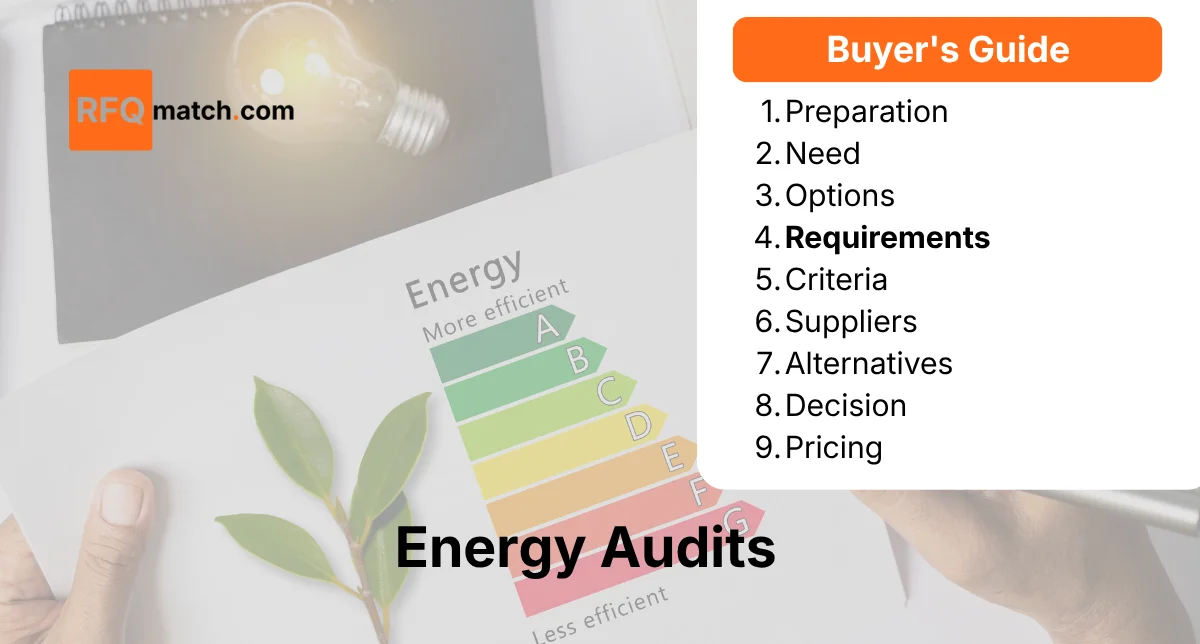 RFQ Readiness for Energy Audits: Comprehensive Buyer's Guide